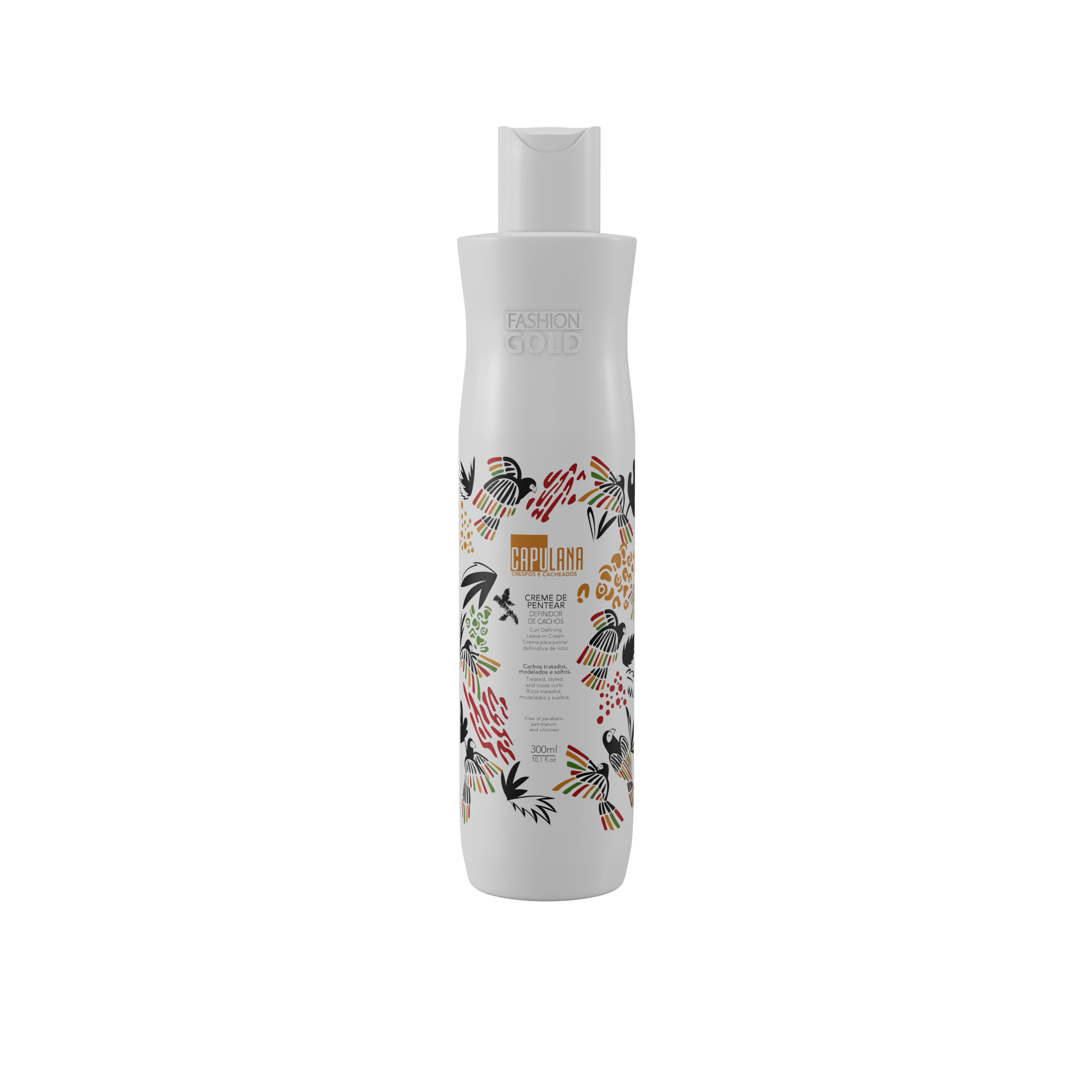 Crema definidora de rizos sin enjuague - CAPULANA 300 ml/ 10,1 fl oz 