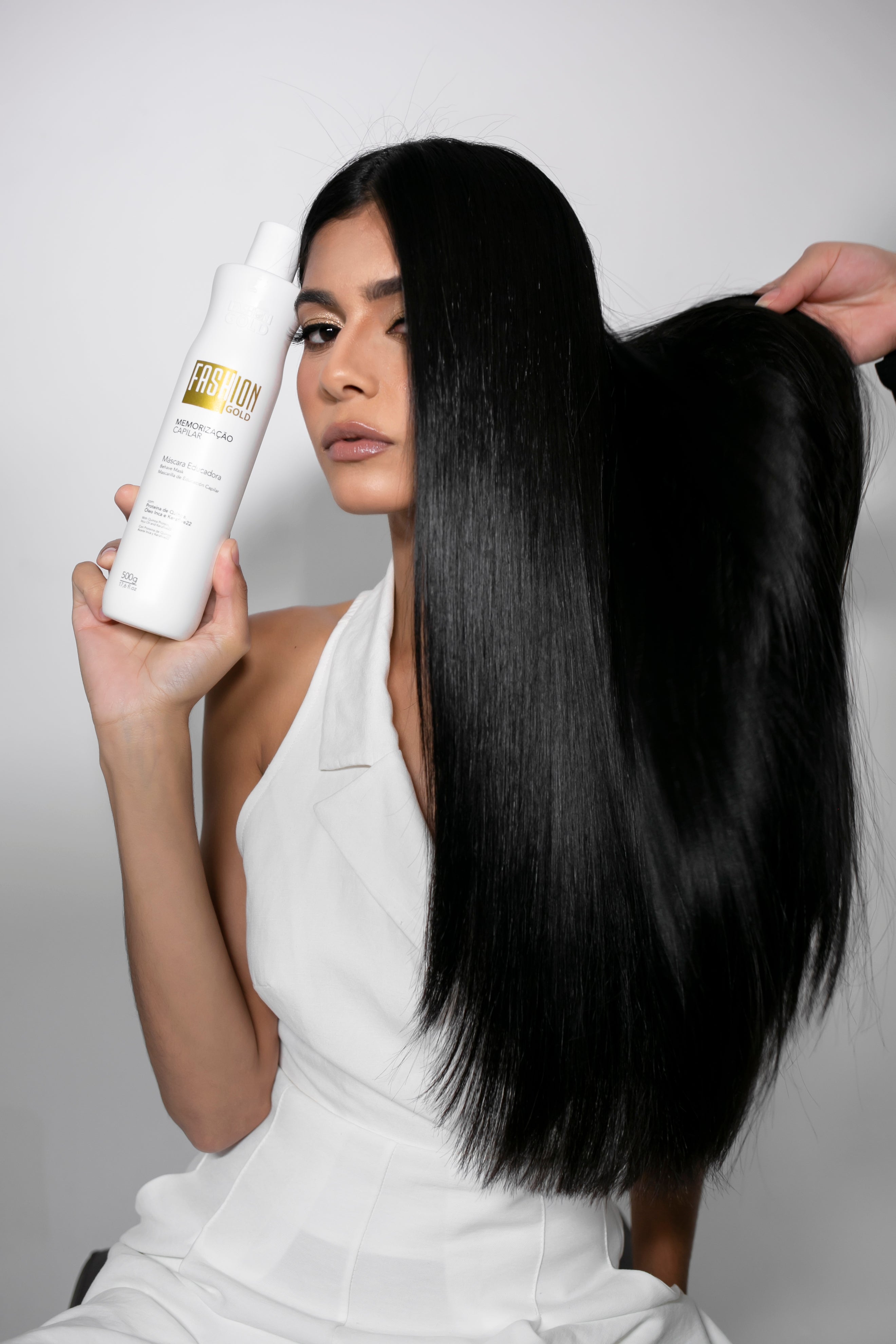 FASHION GOLD 500g/17.6oz - Brazilian Keratin, Smoothing and Straightening System