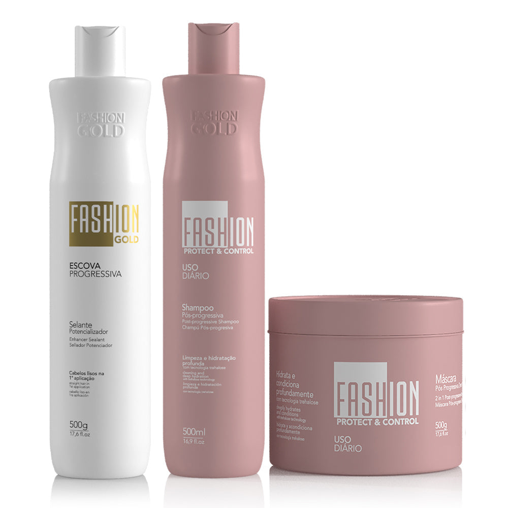 Kit Sellador Fashion Gold - 500 g/ 17,6 fl.oz