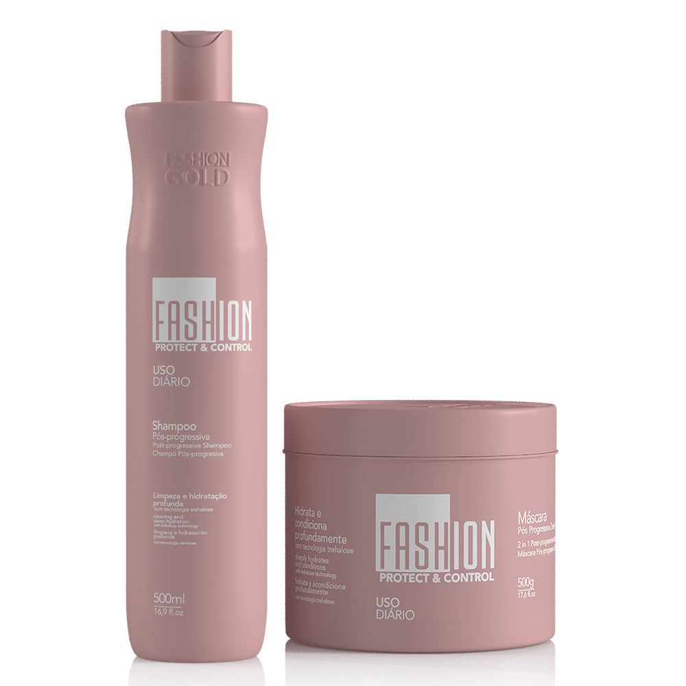 Kit PROTECT &amp; CONTROL Tratamiento Post Alisado Progresivo - 500g