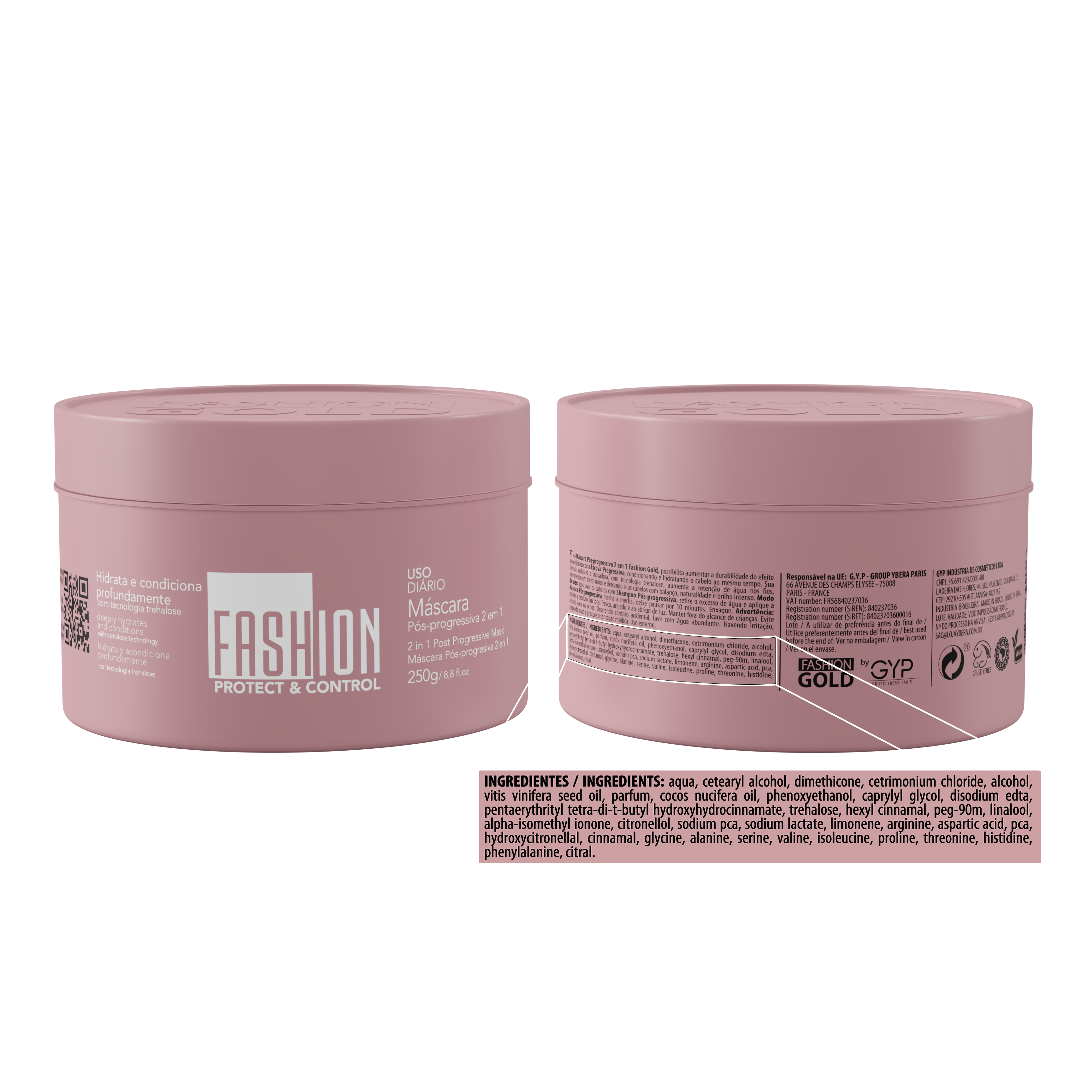 Free PROTECT & CONTROL - Conditioning MASK 250g/ 8,8 fl oz