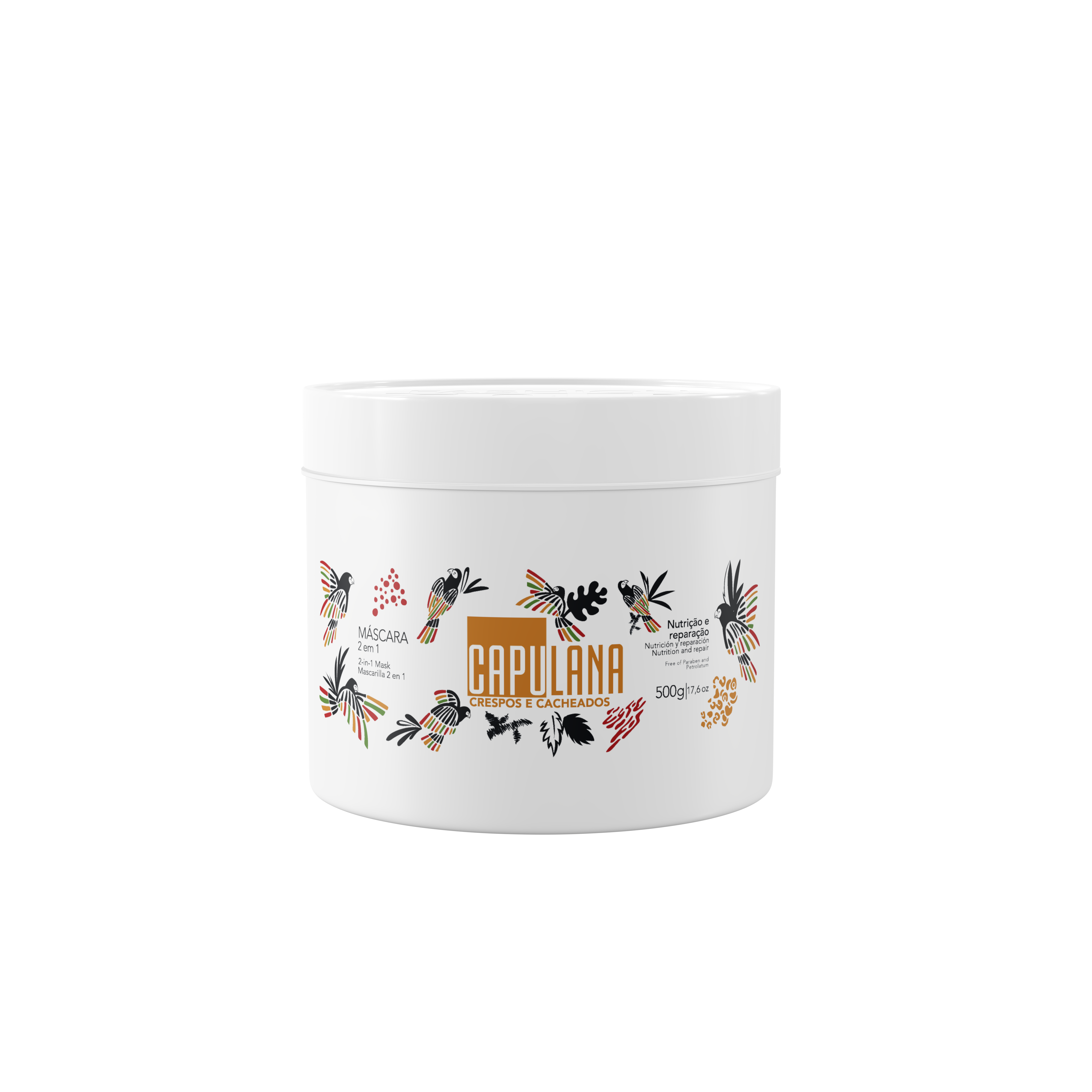 MASCARILLA 2 en 1 - CAPULANA 500g/ 17,6 oz