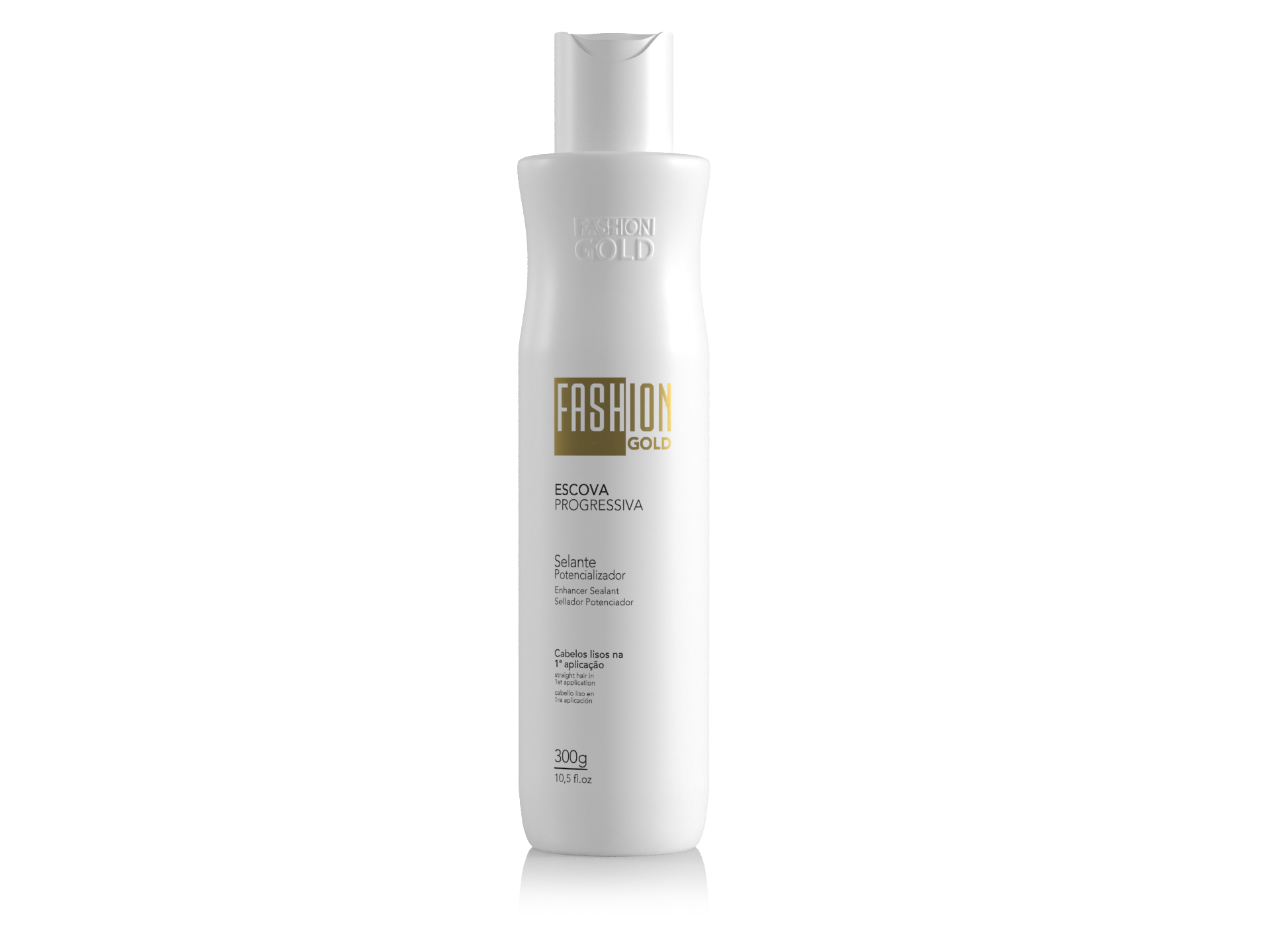 FASHION GOLD 300 g/10,5 oz - Keratina brasileña, sistema de alisado y suavizado