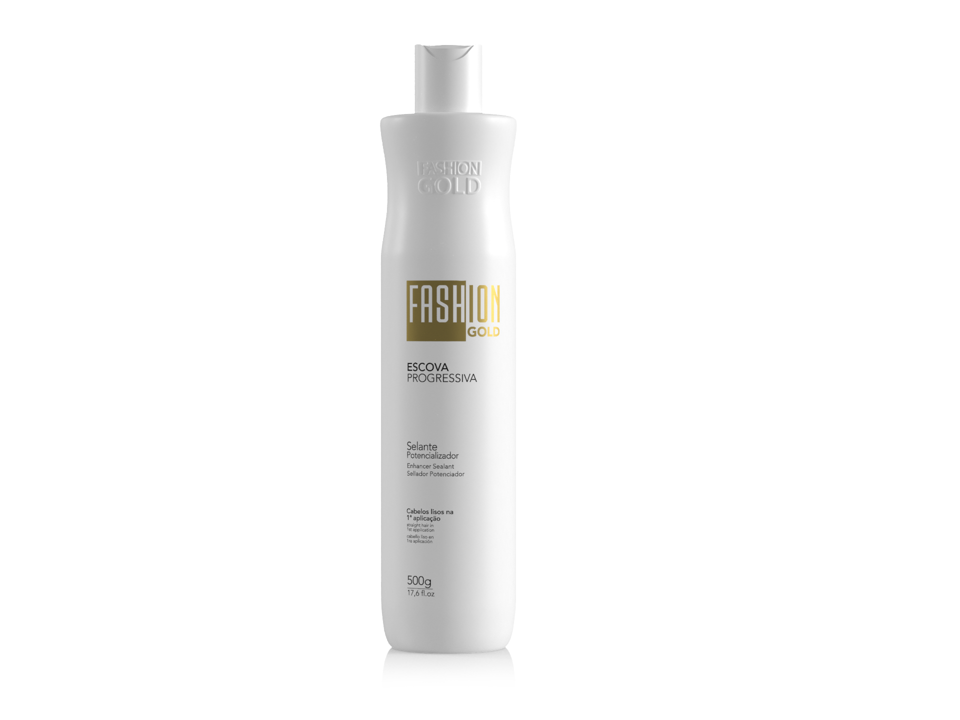 FASHION GOLD 500 g/17,6 oz - Keratina brasileña, sistema de alisado y suavizado