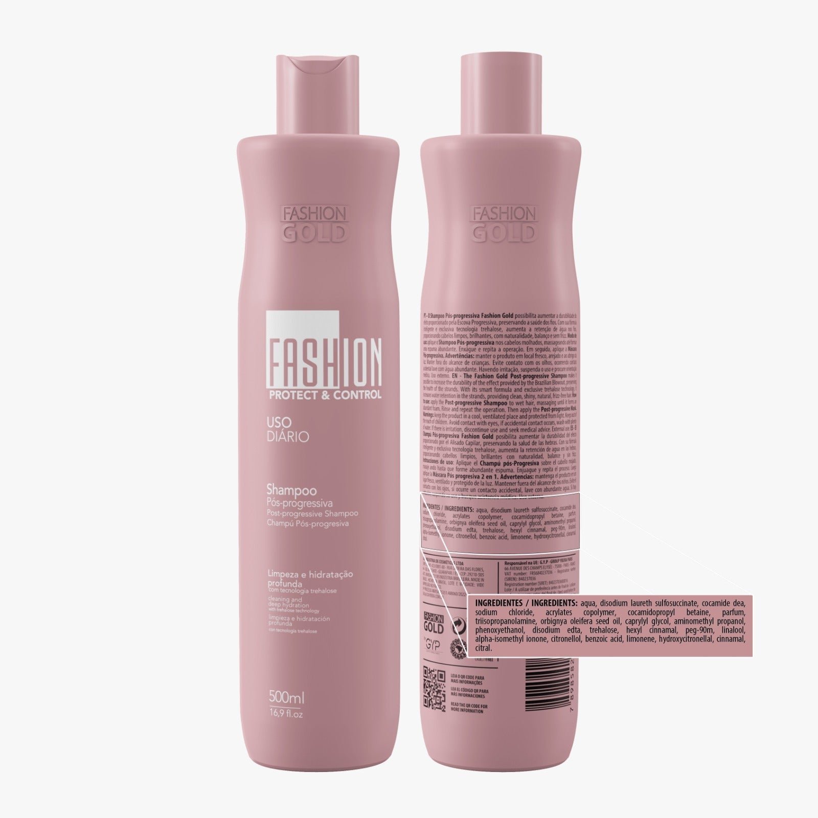 PROTEGE Y CONTROLA - CHAMPÚ 500ml / 17,6fl oz
