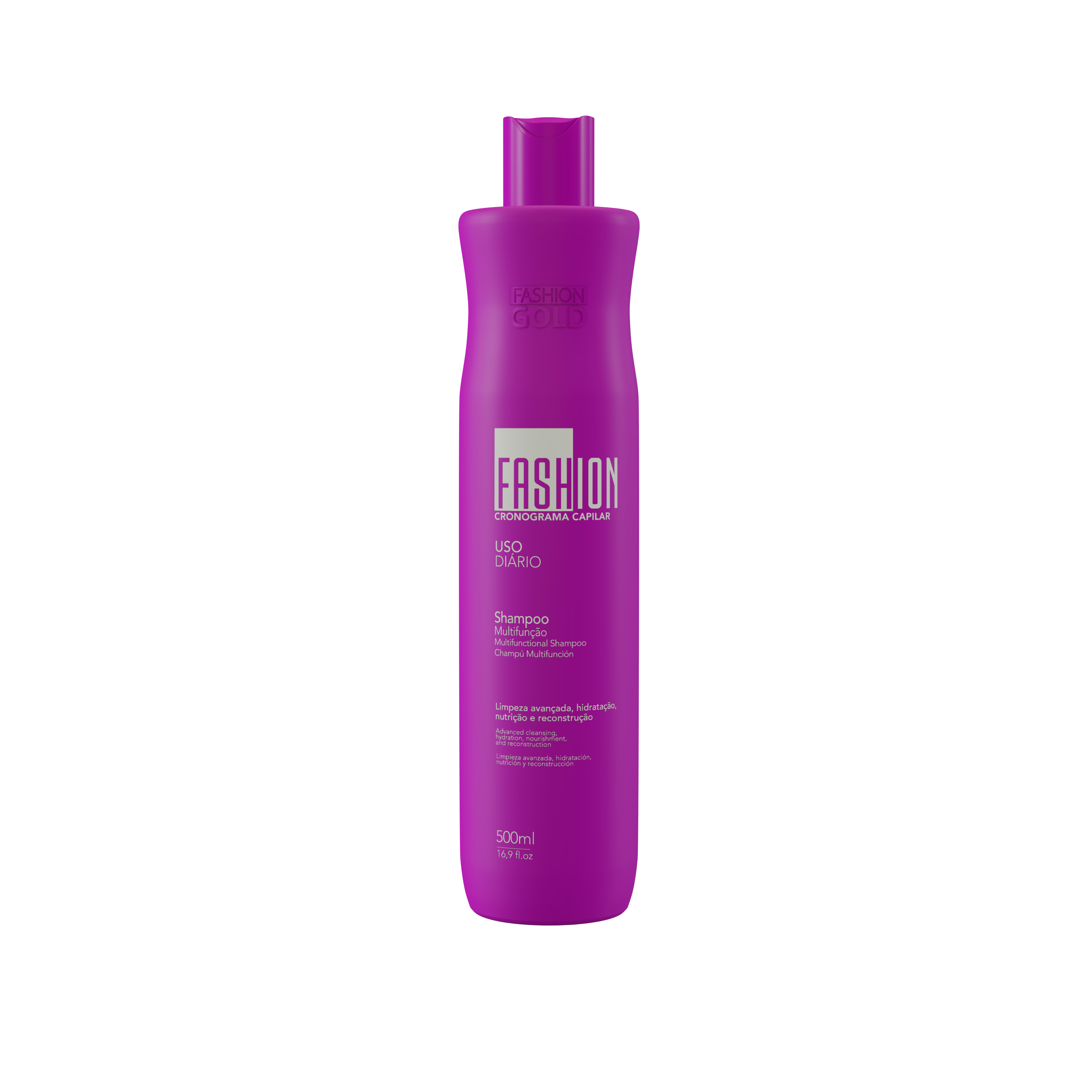 Sistema de cuidado capilar CRONOGRAMA CHAMPÚ - 500 ml/ 17,6 fl oz