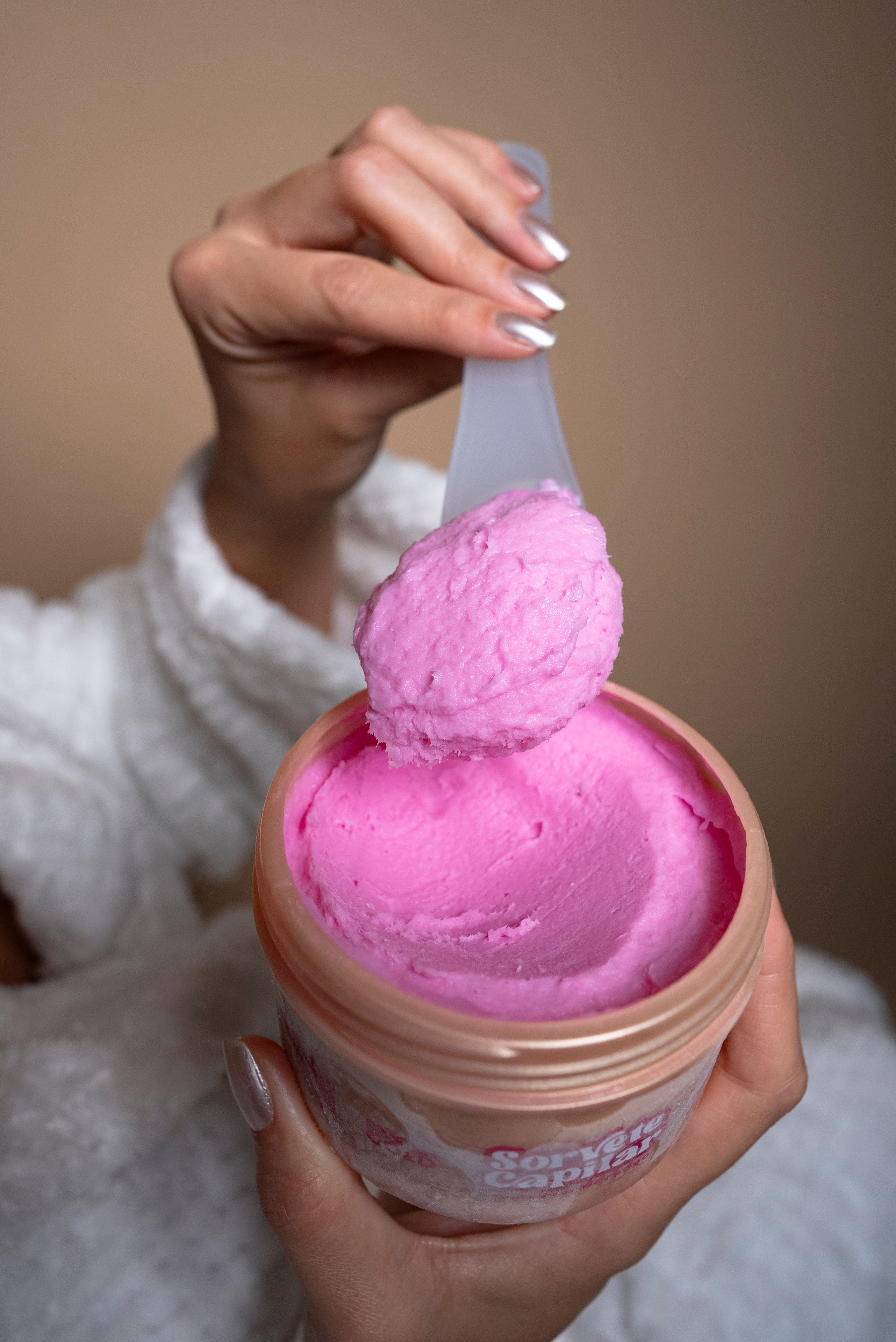 Hair Sorbet - Terapia de Sorvete de Morango 250g / 8,8fl.oz