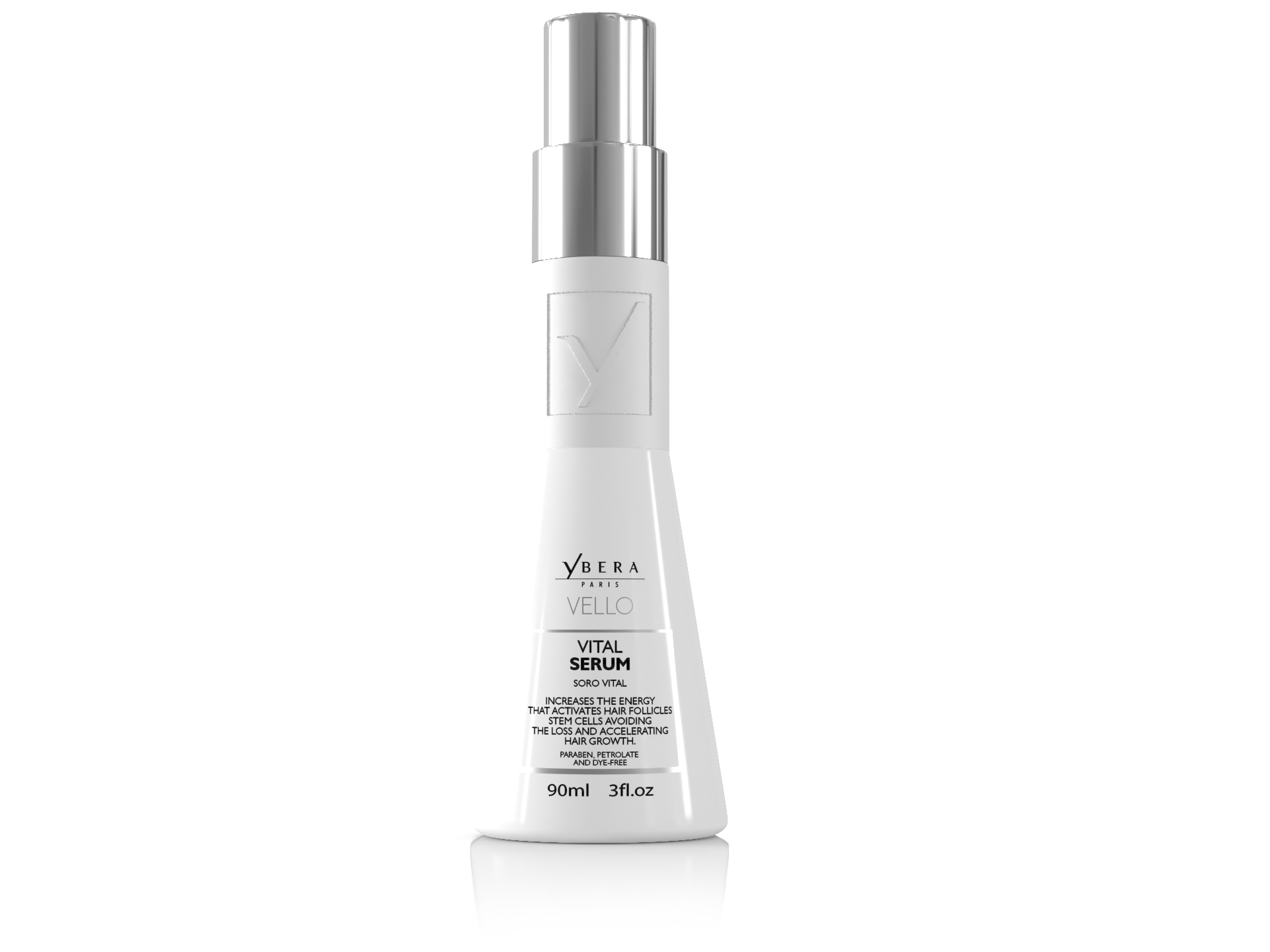 Terapia de Fertilización Capilar VELLO 90 ml / 3 oz líquidas - YBERA PARIS