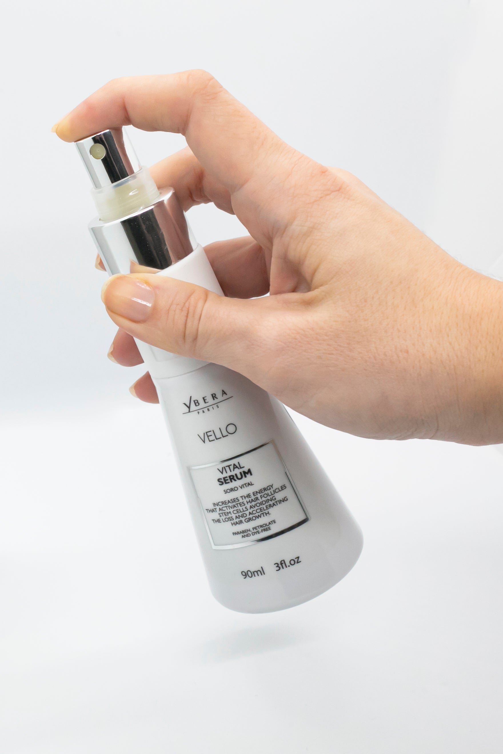 Terapia de Fertilización Capilar VELLO 90 ml / 3 oz líquidas - YBERA PARIS